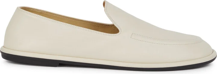 The Row Canal Leather Loafers
