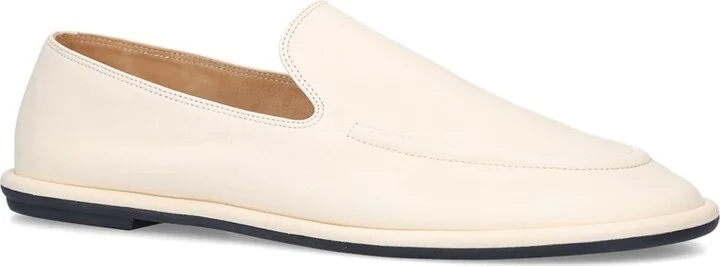 The Row Canal Leather Loafers
