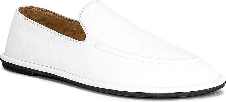 The Row Canal Loafers in White - Image 2