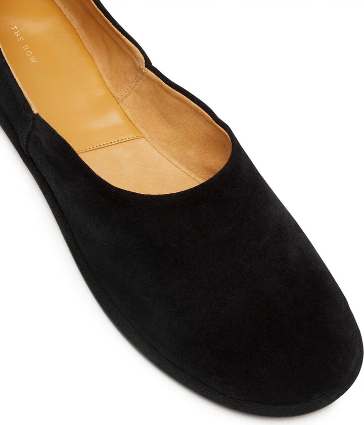 The Row Canal Suede Flats - Image 4