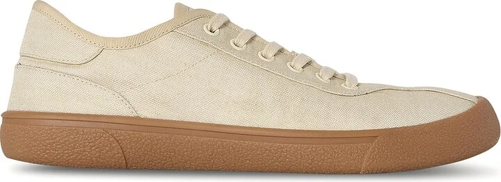 The Row Canvas Sneaker in Ivory