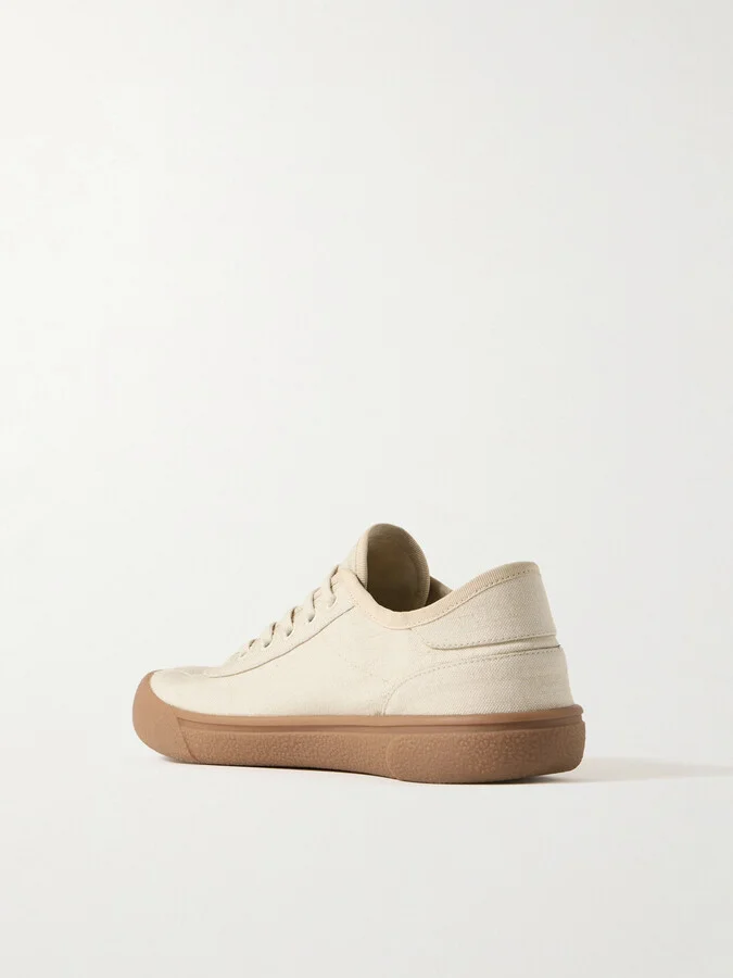 The Row - Canvas Sneakers - Off-white - Image 3