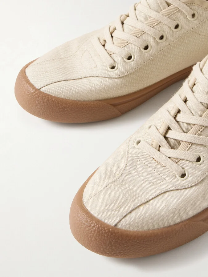 The Row - Canvas Sneakers - Off-white - Image 4
