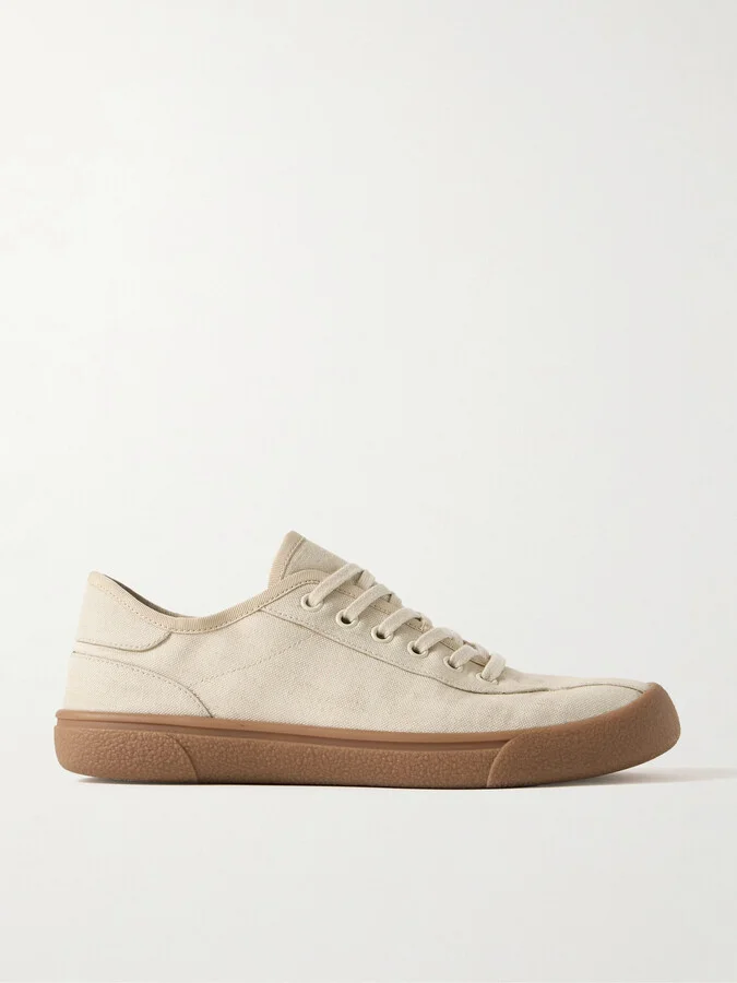 The Row - Canvas Sneakers - Off-white