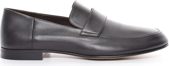 The Row Classic Loafers in Black