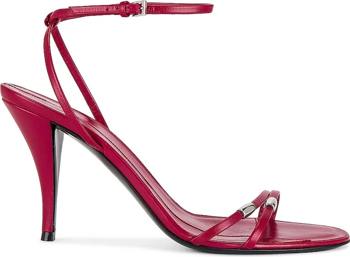 The Row Cleo Bijoux Sandal in Red