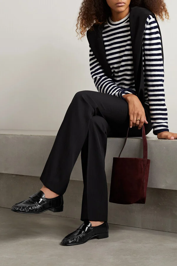 The Row - Eel Loafers - Black - Image 2