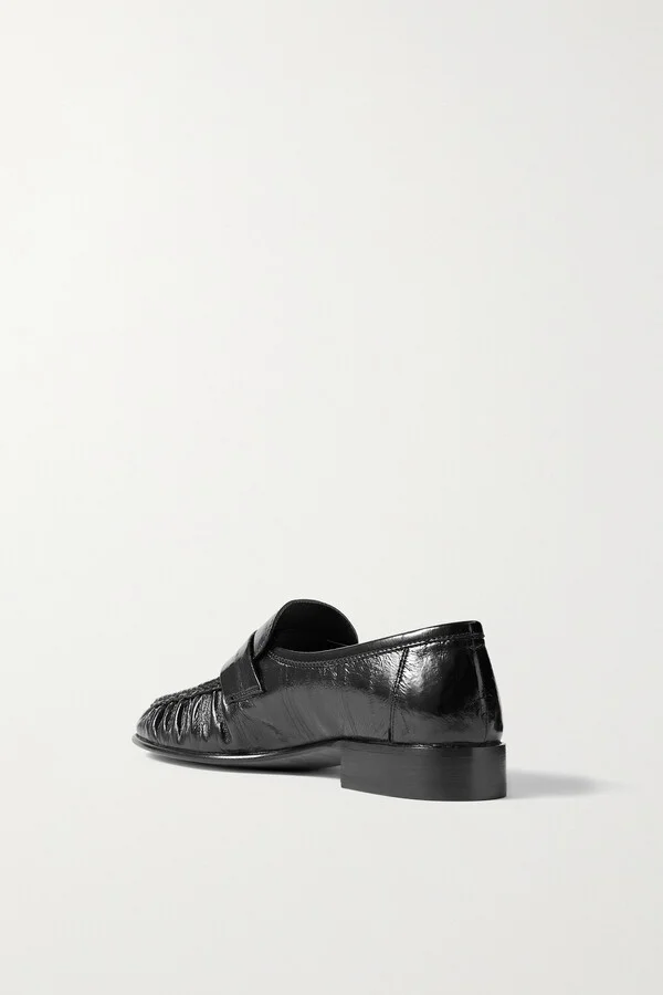 The Row - Eel Loafers - Black - Image 3