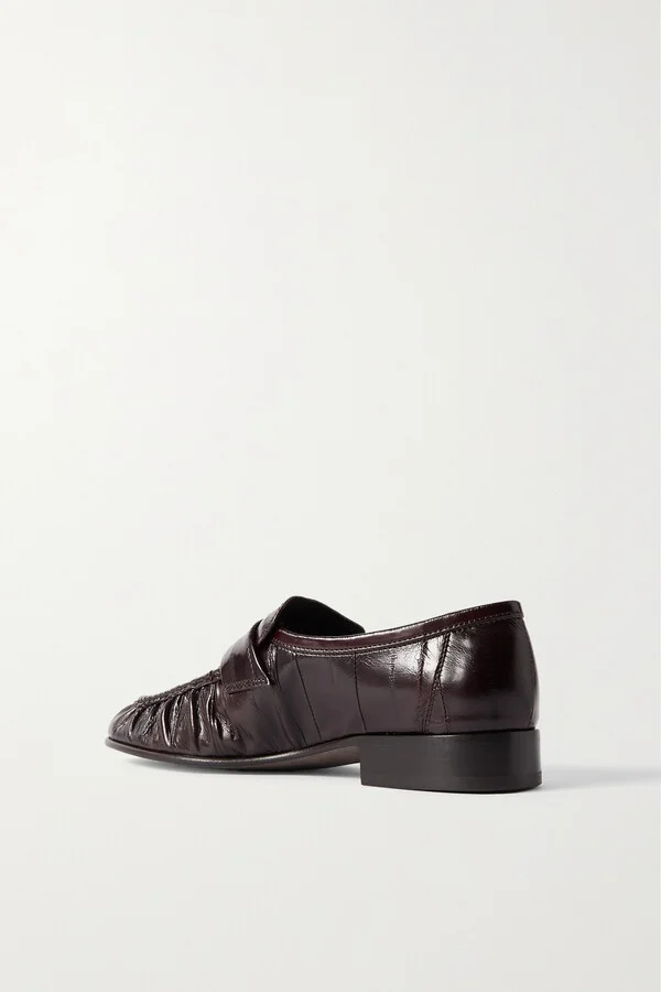 The Row - Eel Loafers - Brown - Image 3