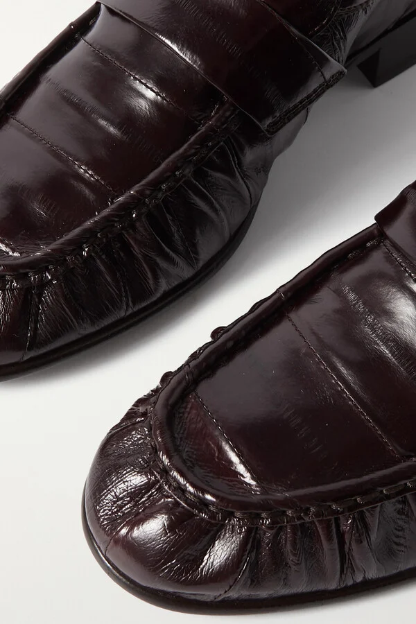 The Row - Eel Loafers - Brown - Image 4