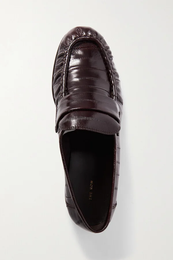 The Row - Eel Loafers - Brown - Image 5