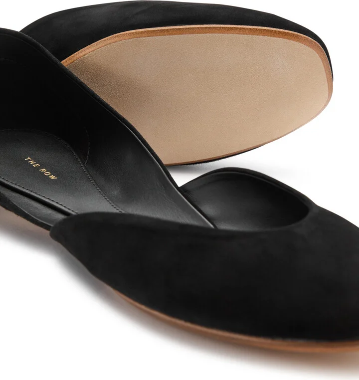 The Row Gemma Suede Ballet Flats - Image 4