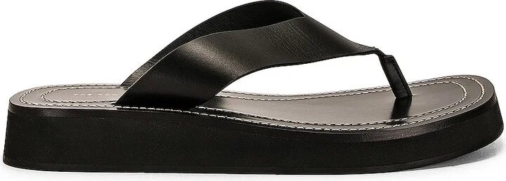 The Row Ginza Sandal in Black