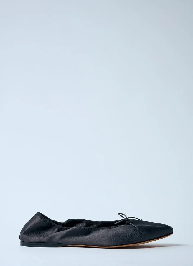 The Row Hereditas Ballerina Pumps - Woman Flats Black Eu - 36