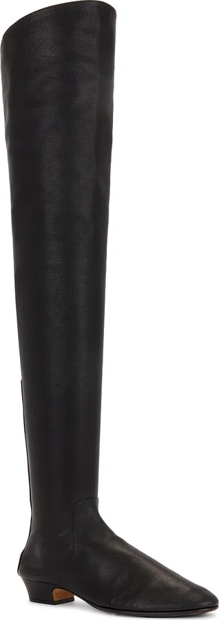 The Row Hereditas Boot in Black - Image 2