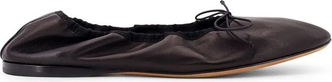 The Row Hereditas Bow Detailed Ballet Flats