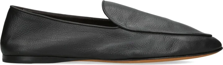 The Row Hereditas Leather Loafers