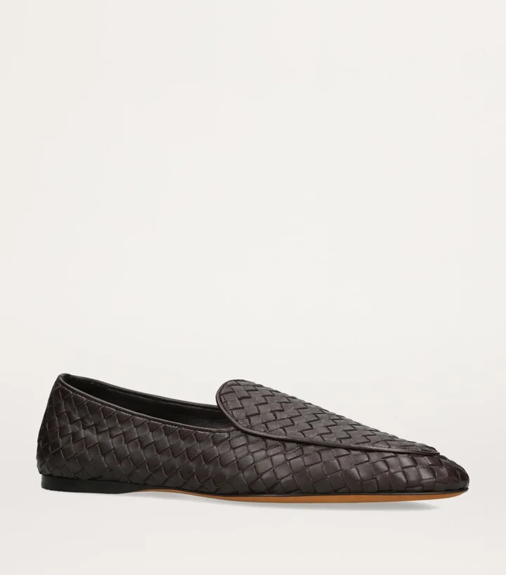 The Row Hereditas Woven Flat Loafers - Image 3