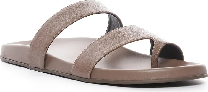 The Row Hugh Sandals in Brown - Image 2