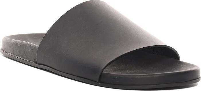 The Row Hugh Slide in Black - Image 2