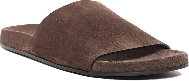The Row Hugh Slide in Brown - Image 2