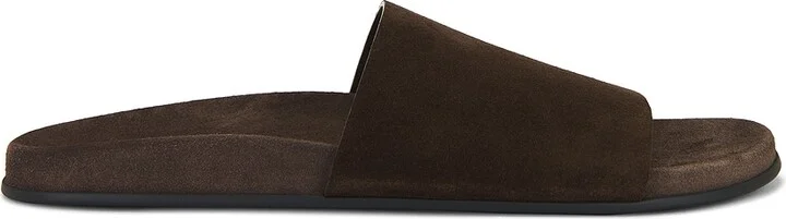 The Row Hugh Slide in Brown