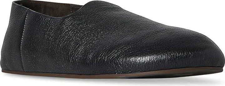 The Row Hugh Slip On Flat in Black - Image 2