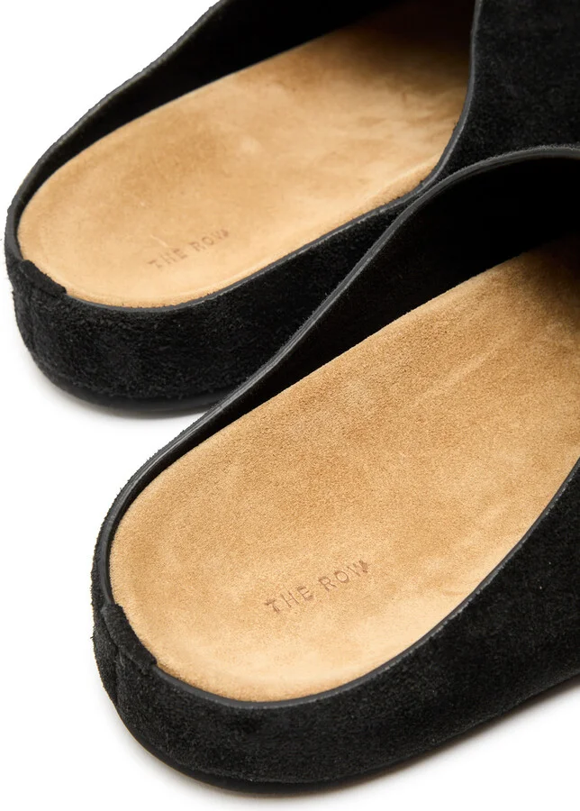 The Row Hugo Suede Mules - Image 4