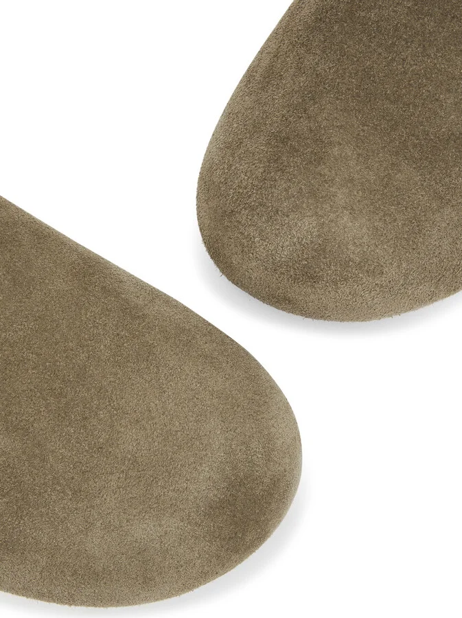 The Row Hugo Suede Mules - Image 8