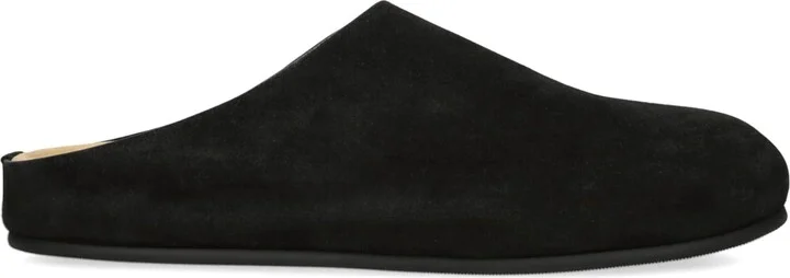 The Row Hugo Suede Slides