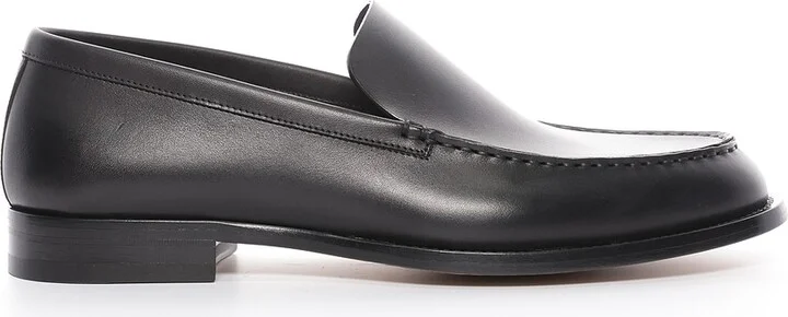 The Row Lars Loafers in Black