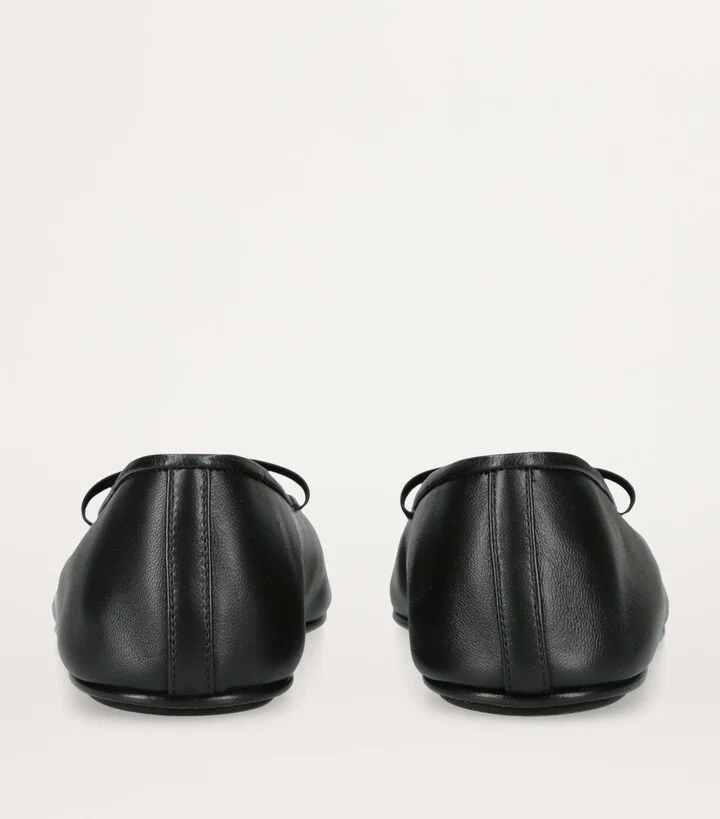The Row Leather Ballet Flats - Image 3