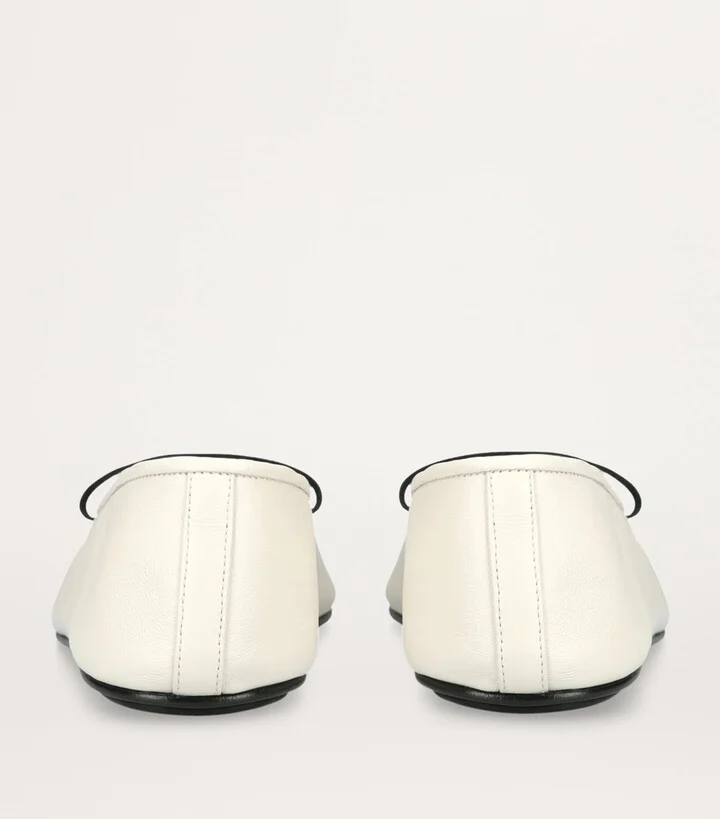 The Row Leather Ballet Flats - Image 2