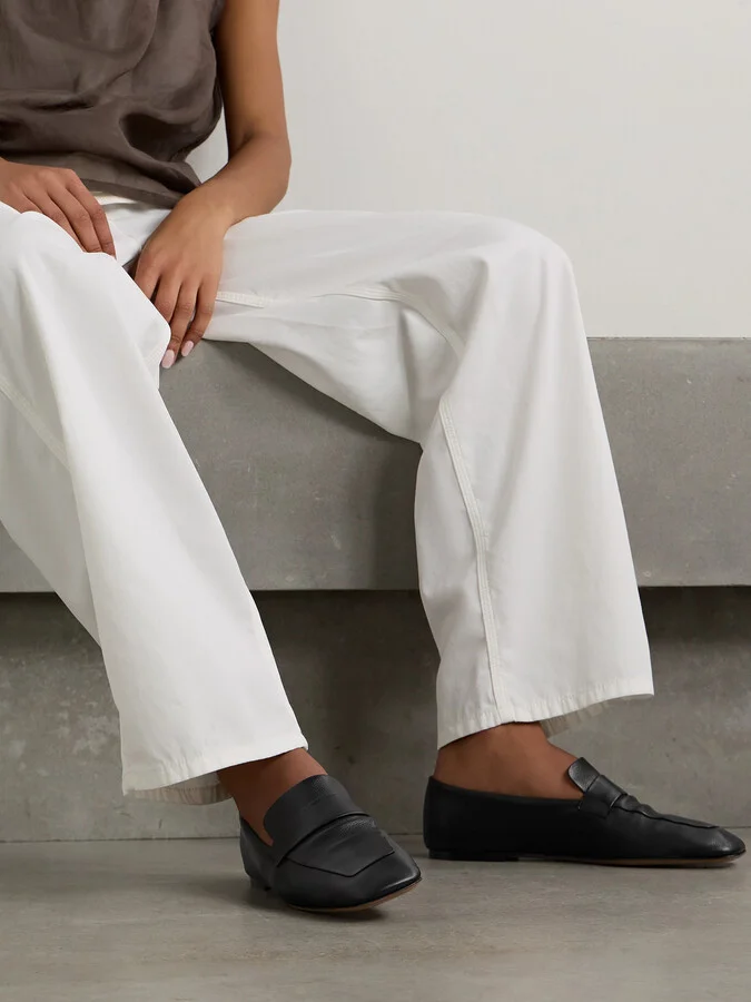 The Row - Leather Loafers - Black - Image 2