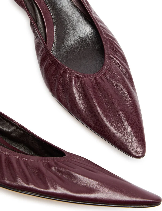 The Row Liisa 40 Leather Pumps - Image 3