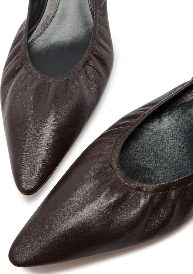 The Row Liisa 40 Leather Pumps - Image 9