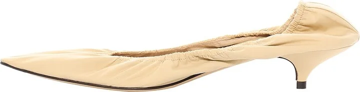 The Row Liisa Kitten Pump in Ivory - Image 2