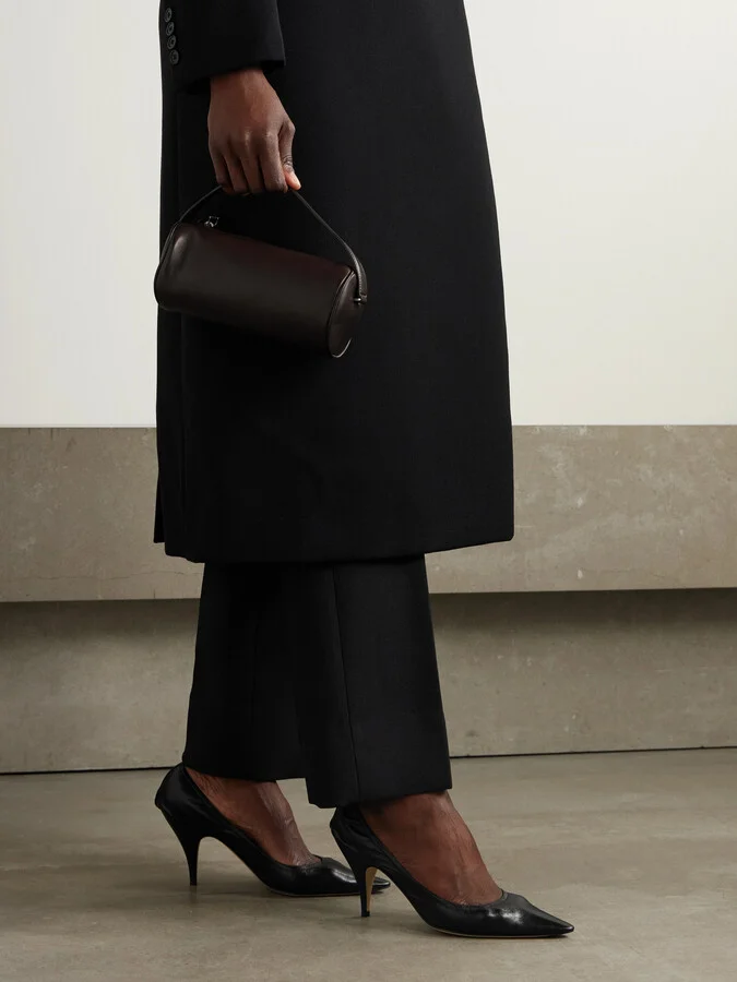 The Row - Liisa Leather Pumps - Black - Image 2