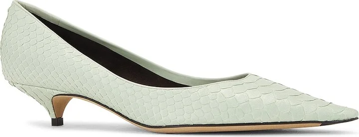 The Row Liisa Python Pump in Mint - Image 2