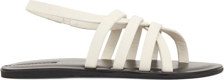 The Row Line Sandal in Beige