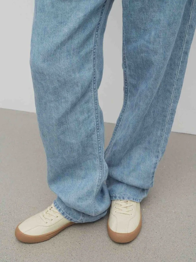 The Row Linen Canvas Sneakers - Image 4