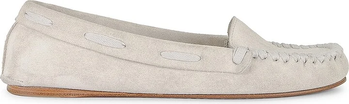 The Row Mabel Moc Loafer in Beige