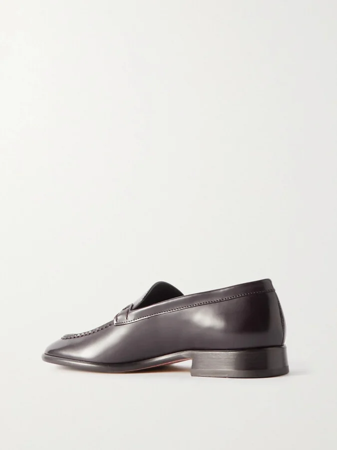 The Row - Mensy Leather Loafers - Brown - Image 3
