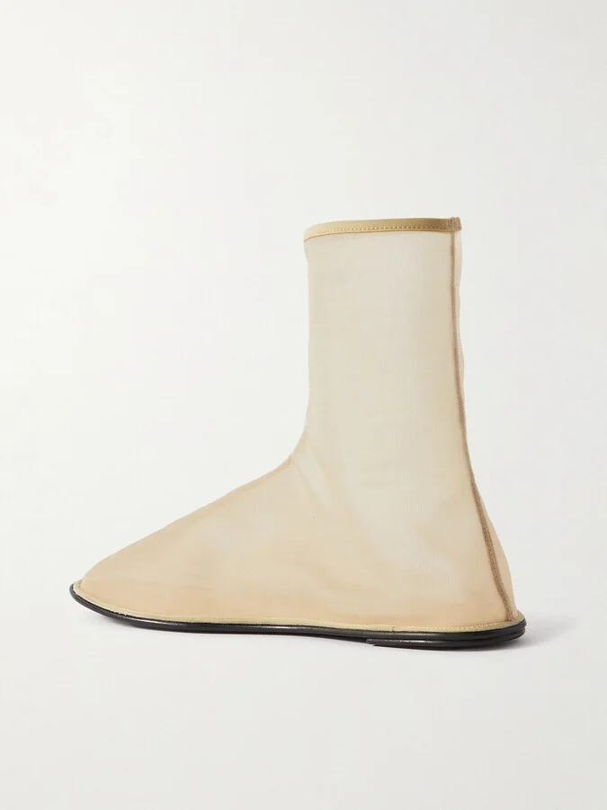 The Row - Mesh Sock Boots - Neutrals - Image 3