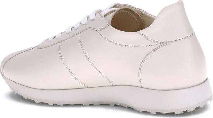 The Row Mica Leather Sneakers - Image 2