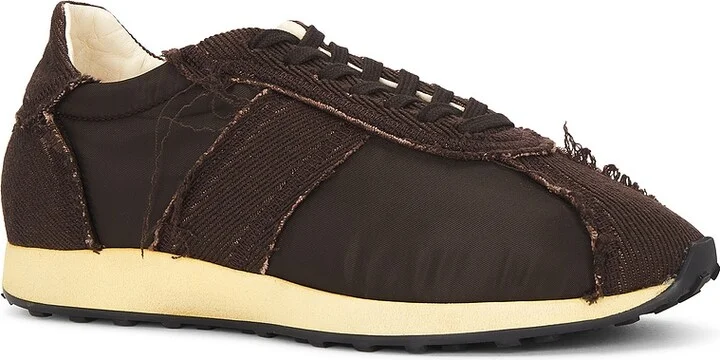The Row Mica Sneaker in Brown - Image 2