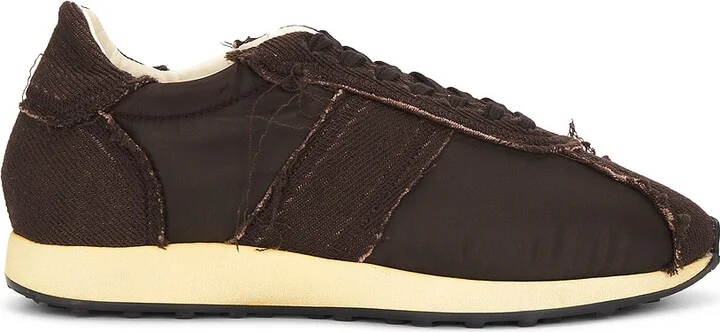 The Row Mica Sneaker in Brown