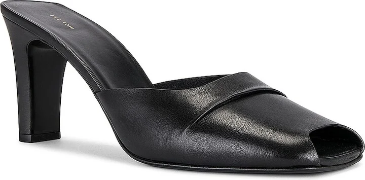 The Row Milla Mule in Black - Image 2