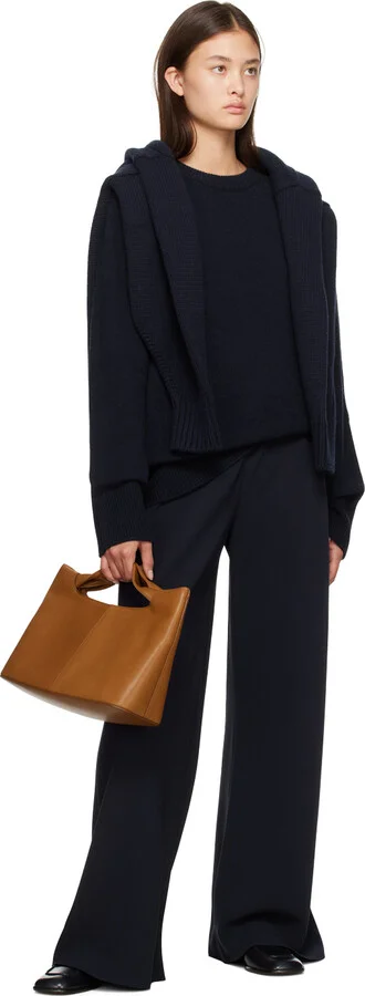 The Row Navy Mensy Loafers - Image 5