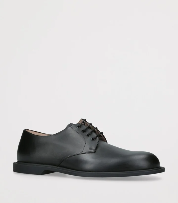 The Row Nic Leather Derby Shoes - Image 3